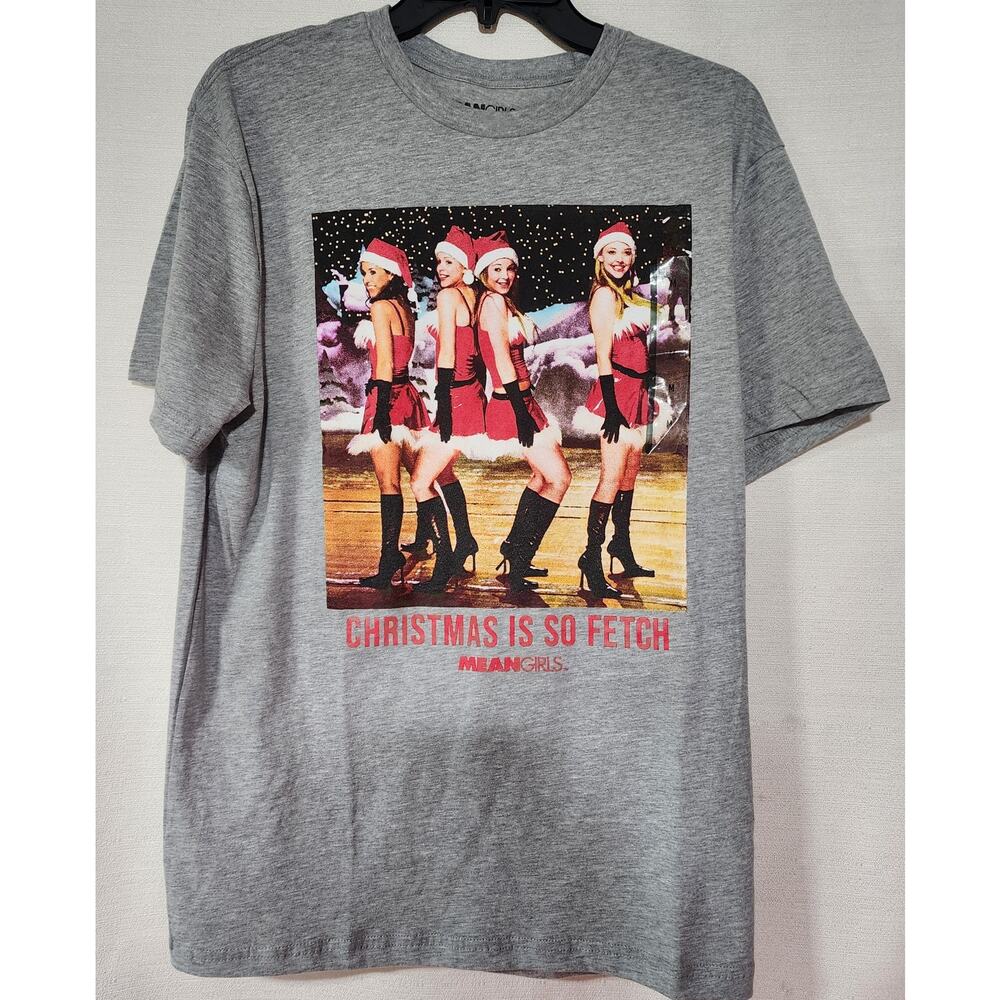 Mean girls ''Christmas is so fetch'' men's medium shirt
